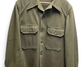 Vintage U.S. Army Wool Field Shirt Size M