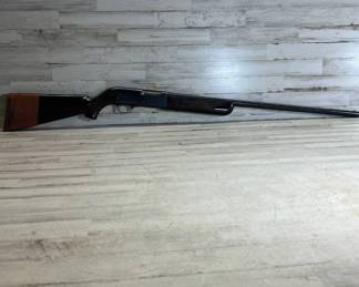 Lot #32 Vintage Semi-Auto 12 Gauge Shotgun 2-3/4 Inch Chamber Walnut Stock Blued