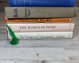 Lot #59 Vintage Children's Classic Books Lot 15 Narnia Jungle Book Winnie Pooh 1950s