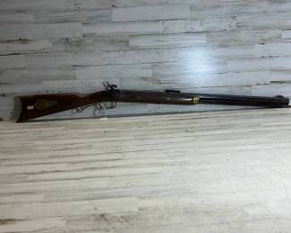 Lot #31 Connecticut Valley Arms CVA .50 Cal Black Powder Percussion Rifle Walnut Brass