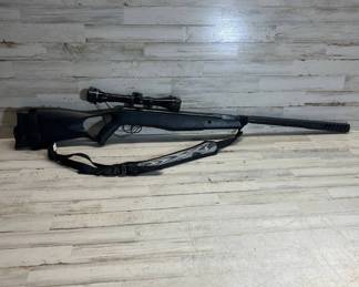 Lot #26 Crosman Nitro Piston Break Barrel Air Rifle with 4x Scope & Sling .177 or .22