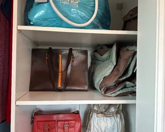 Designer shoes and handbags 