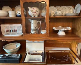 Kate Spade trays Lenox  Riverwood tall pitcher, wine flight tasting set swirling leaves Japanese fine, China