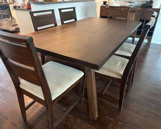 Dining table showing off great top surface