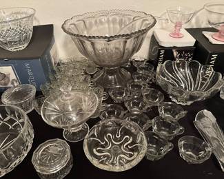 Gorham with boxes, two part punchbowl is 15 inches wide by 12 inches tall