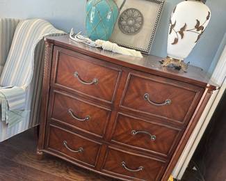 Three drawer dresser matches nightstand 41 across 21 deep