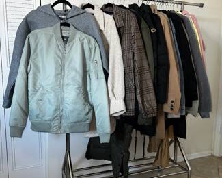 Men’s & Women’s Outerwear – Coats, Jackets, Blazers & Seasonal Layers – Many New With Tags