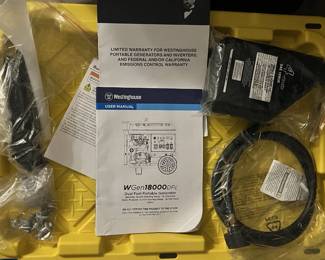 BRAND NEW Westinghouse WGen18000DFc Dual-Fuel Generator – 18,000 Peak Watts, Never Used, Factory Accessories Included