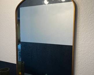 Gold Framed Mirror