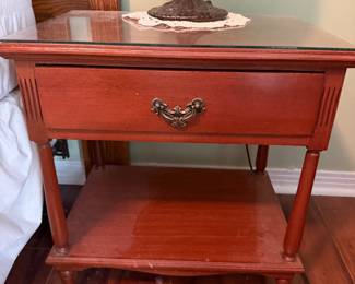 #28 - $120 - Pair of nightstands one drawer