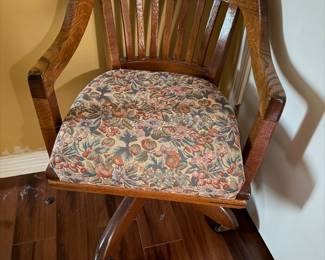 Wood office chair
