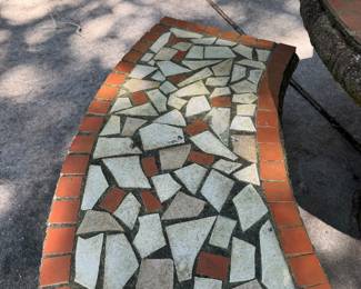 $150 - Mosaic table and benches