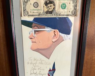 Woody Hayes autograph