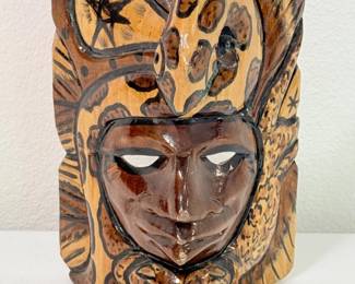 63 WoodenTribalMask