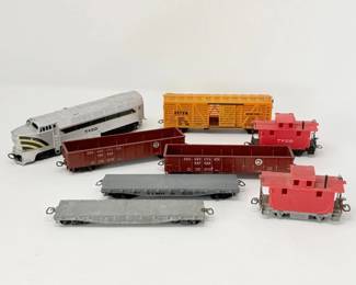106 VintageHOScaleModelRailroadSet