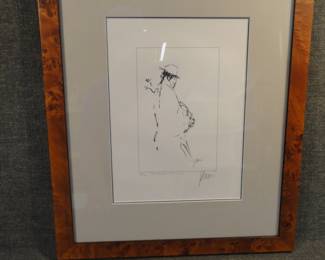 Vintage Signed Jerry Garcia Ltd Edition Print