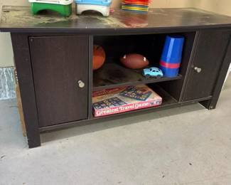484 darkbrowncompositewoodcabinetwithc