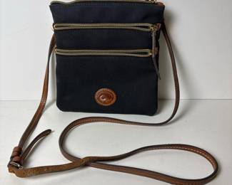 119 dooneybourkeblackcanvasbagwithleat