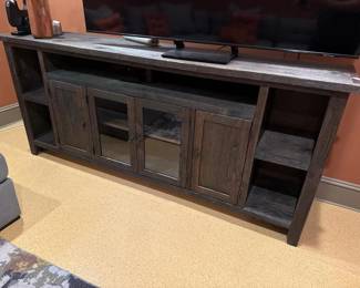 256 rusticstylewoodenentertainmentconsol
