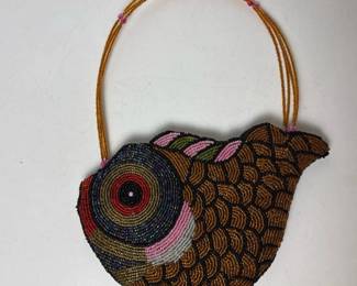 115 beadedfishshapedhandbagwithstraps