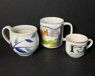214 assortedceramicmugsandcupincluding