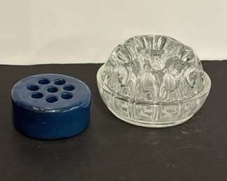 364 glassandceramicflowerfrogs
