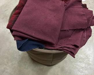191 woolfabricremnantsassortedplaidand