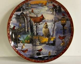 359 winterduetdecorativeplatebysamtimm