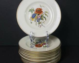 200 wedgwoodbonechinafloraldessertplate
