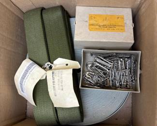 310 vintagecanvaswebbingstrapsmetalbuck