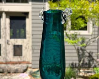 451 artglasshangingbudvase