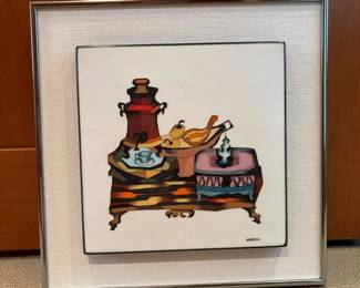 522 framedarttileinthemanneroftrippet