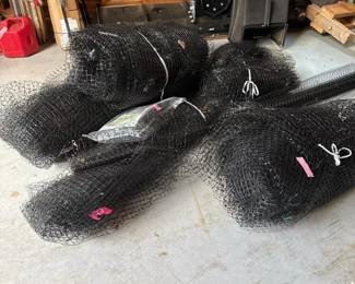 491 assortmentofprotectivenettingforgar
