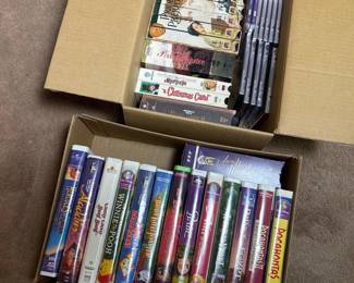 078 assortedvhsmoviesandclassicalmusic