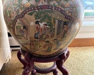157 chinesefamillerosefishbowlplanterw