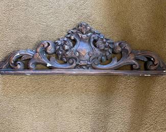 168 ornateplastercrestpediment