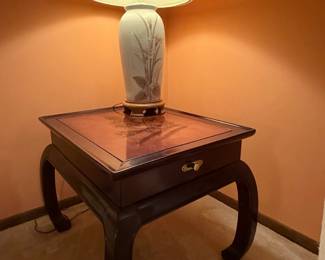 Asain style end table