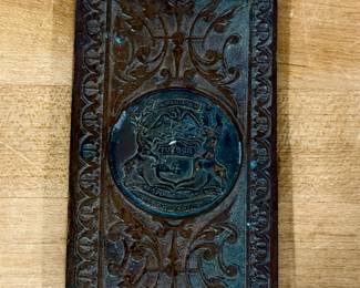 Mailbox cover from Michigan State Capital