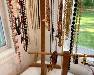 Lots of costume  jewelry 1980's & 1990's