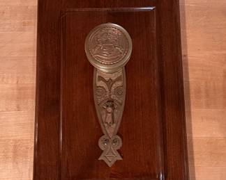 Door knob from Michigan State Capital