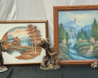 Woodsy Art Figures
