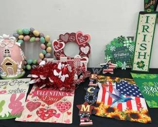Easter, Valentines, 4th Of July, Pattys Day Decor