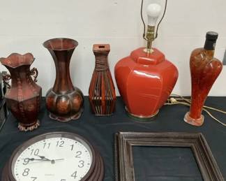 Room Decor And Ginger Jar Lamp