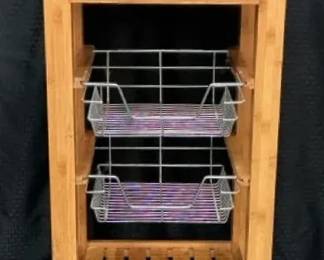 Bamboo Kitchen Cart