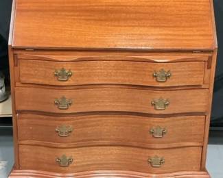 4 Drawer Secretary Desk