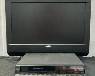 Sanyo 26 TV RCA VHS
