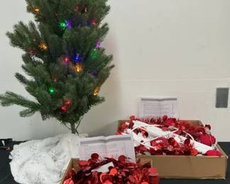 Table Top Christmas Tree 2 Pop Up Holiday Trees