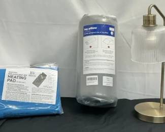 Table Lamp, Leg Pillow Two Heating Pads