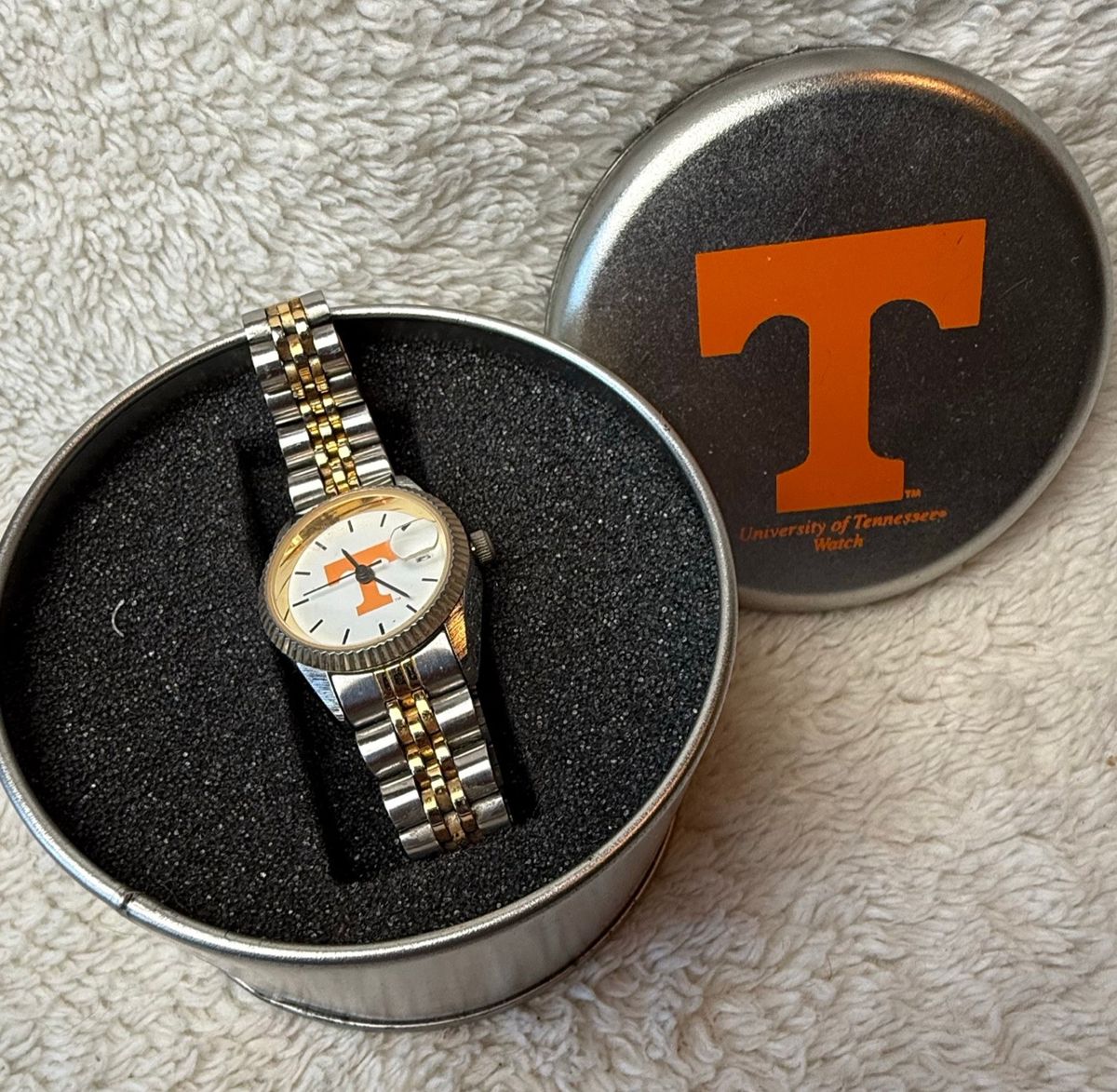 LogoArt University of Tennessee Pro Two-tone Watch