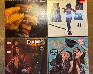 Vintage Vinyl Record Collection